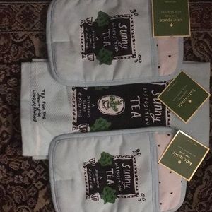 Kate spade Kitchen Set New - tea themed